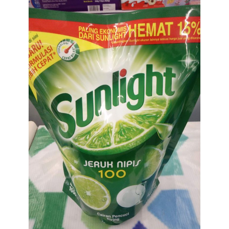 (hàng Mới Về) Kem Chống Nắng Sunlight Lime Orange 1600 ml