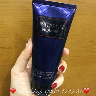 Tắm NƯỚC HOA NAM BALMAIN HOMME CỦA HÃNG PIERRE BALMAIN 100ml