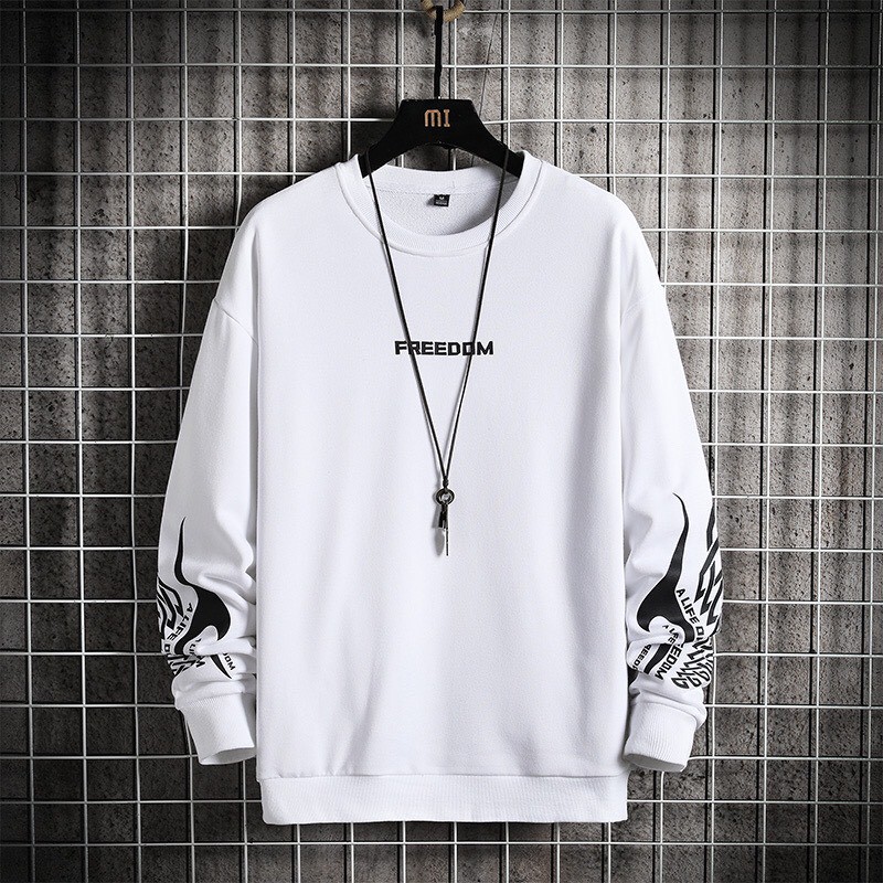 Áo sweater GẤU 194 vải thu đông co dãn, dày dặn mềm mịn form rộng phong cách Unisex - Freedom | BigBuy360 - bigbuy360.vn