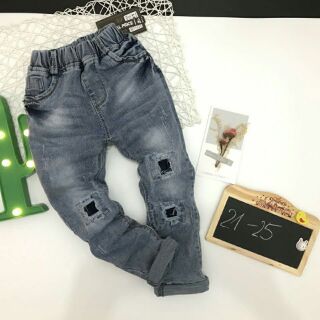 Quần jean size nhỡ cho bé 460k