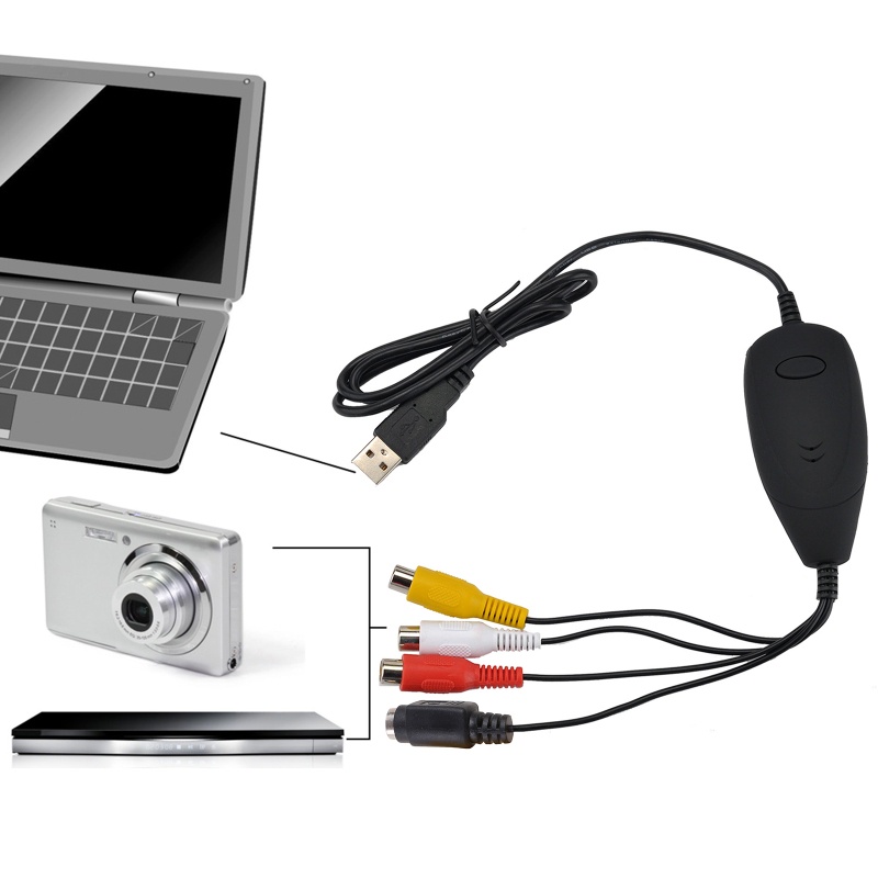 Bộ Chuyển Đổi Máy Quay Video USB zzz Ezcap172 VHS Cho Hệ Thống Windows 10