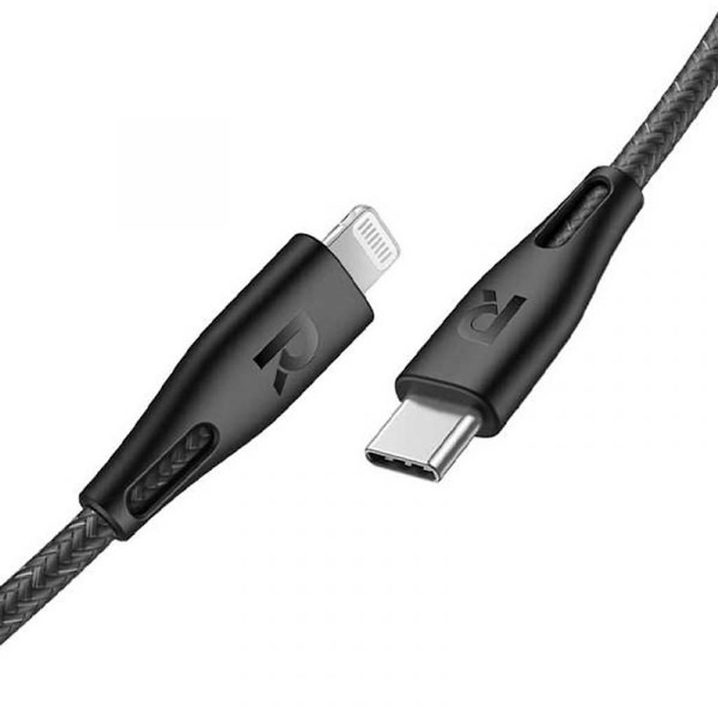 Cáp sạc Type-C To Lightning RAVPower RP-CB1004 1,2M chính hãng bảo hành 18 tháng toàn quốc.