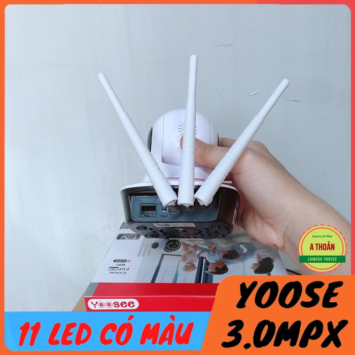 Camera IP Yoosee 3.0Mpx Kèm Thẻ 32GB Chất Lượng Tuyệt Đối-1296P Hình Ảnh Cực Rõ Nét Ngày Và Đêm | BigBuy360 - bigbuy360.vn