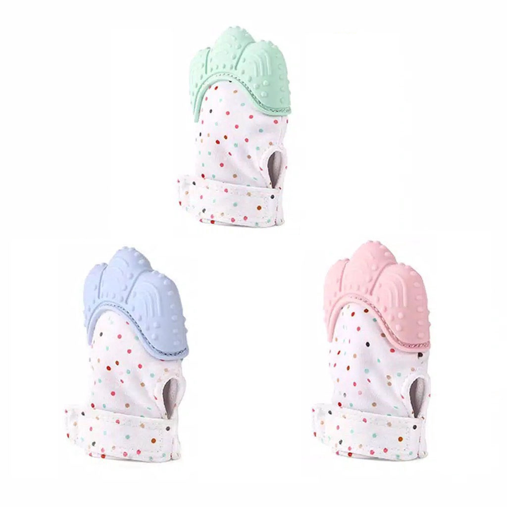 Găng Tay Silicone Nhiều Màu Cho Bé