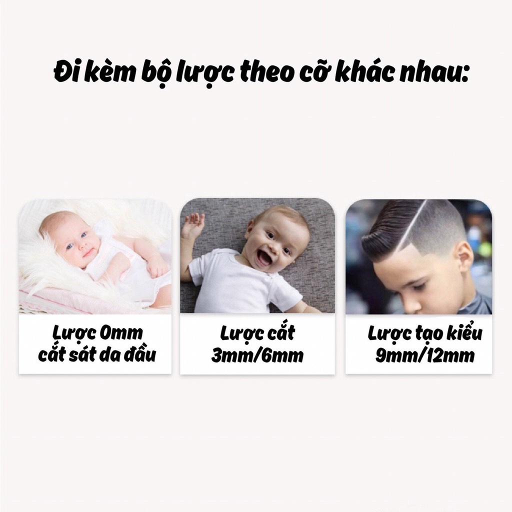 Tông đơ cắt tóc Trimmer (Giải pháp cắt tóc cho bé)