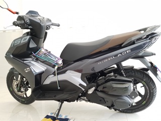 Baga Xe AirBlade 2013->2021 Inox Sơn Đen