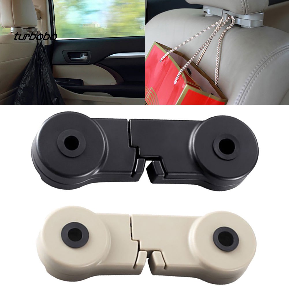 Móc Đôi Treo Đồ Gắn Ghế Ngồi Xe Hơi Tiện Dụng