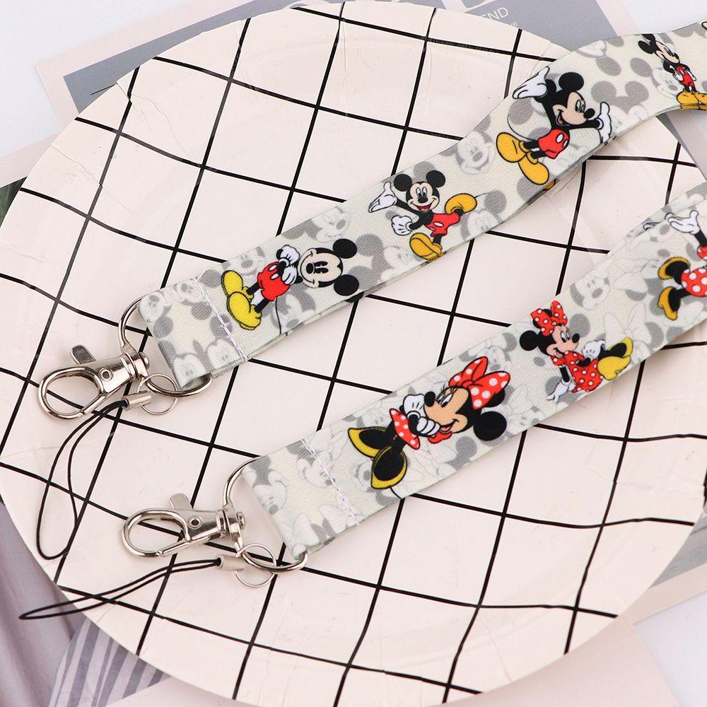 Dây Đeo Thẻ ID Họa Tiết Chuột Mickey Cho Học Sinh
