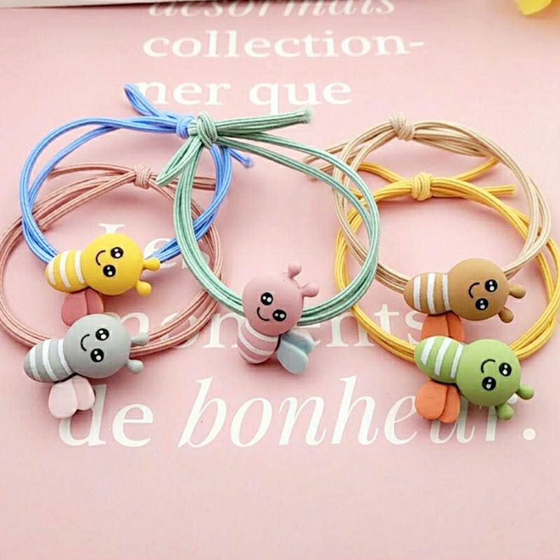 Dây chun buộc tóc hình chú ong đáng yêu
