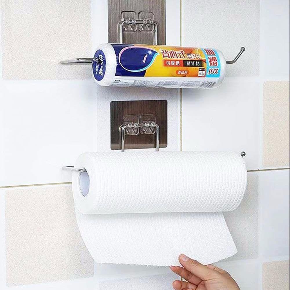 Giá Đỡ Cuộn Giấy Vệ Sinh Gắn Tường Bằng Thép Không Gỉ Đa Năng