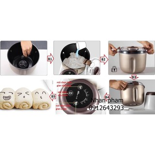 Máy nhồi bột Bear