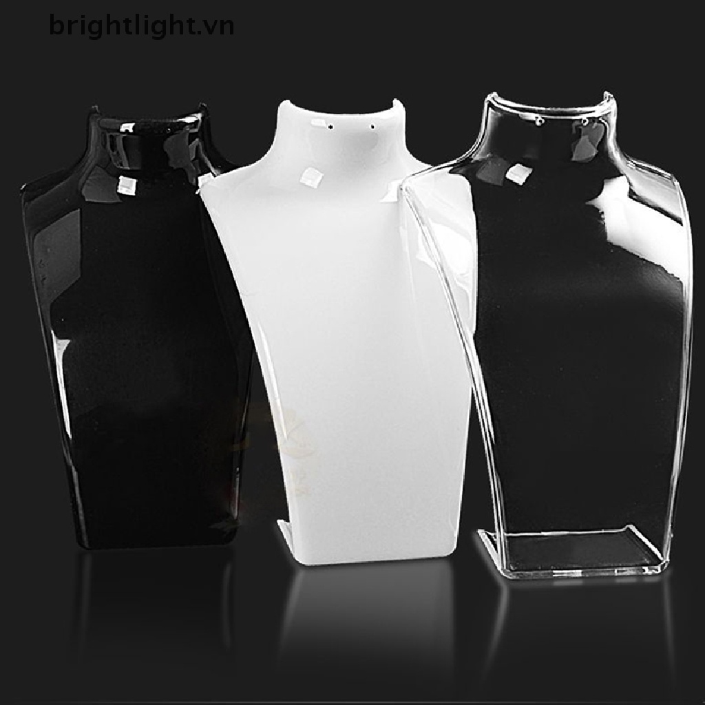 Giá Đỡ Trưng Bày Vòng cổ 4 Màu Bằng Acrylic