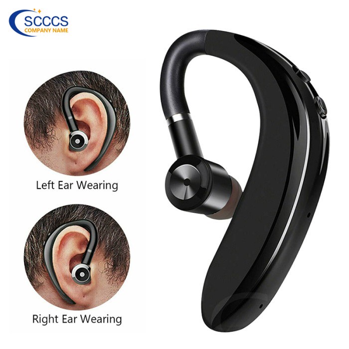 Tai Nghe Bluetooth Móc Tai Không Dây Với Micro Xe Hơi Tai Nghe Bluetooth