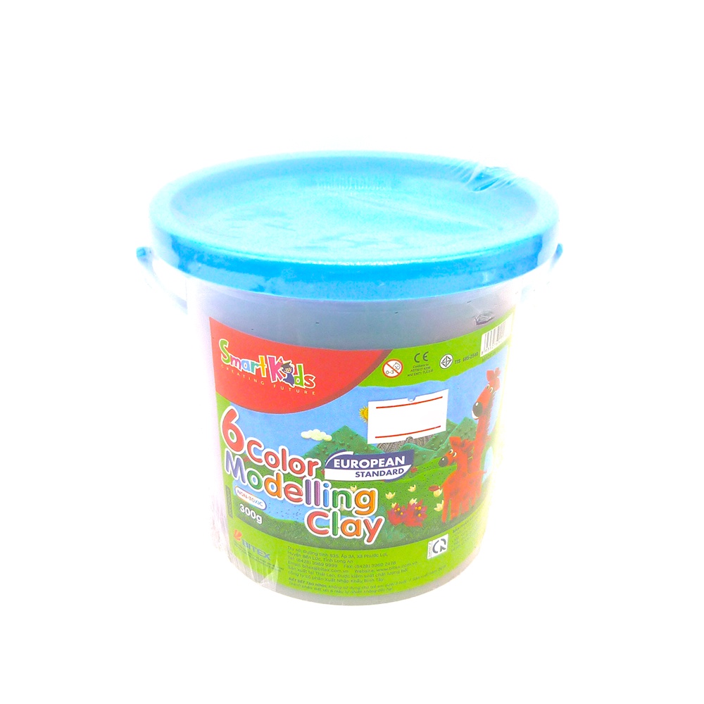Sáp Nặn Thủ Công 6 Màu - SmartKids SK-C300R - 8935276420783