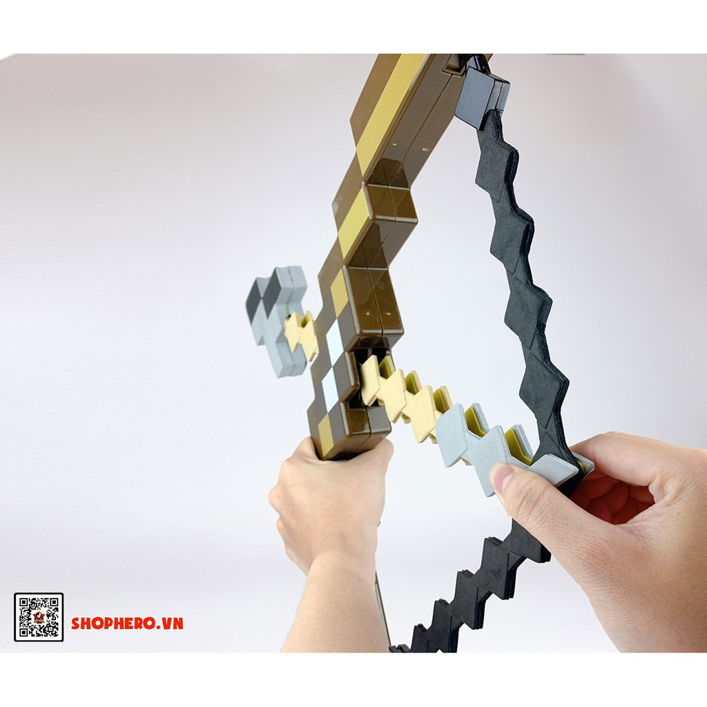Cung tên Minecraft tăng khả năng vận động, rèn luyện khả năng tập trung