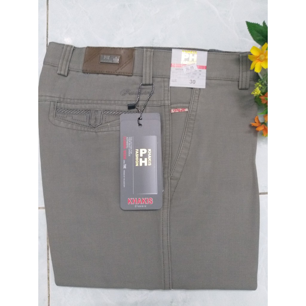 Quẩn kaki trung niên công sở 074