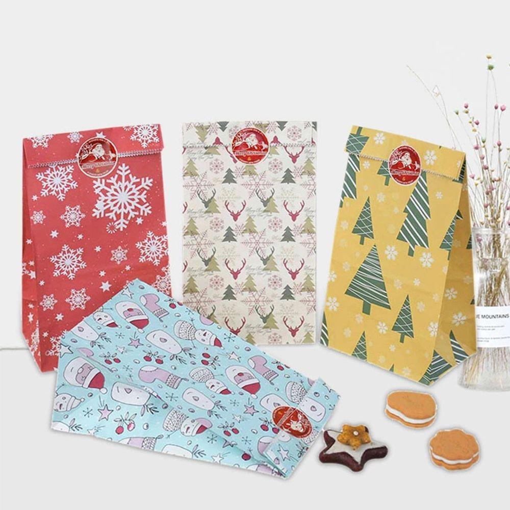 Set 24 Túi Giấy Đựng Quà Giáng Sinh
