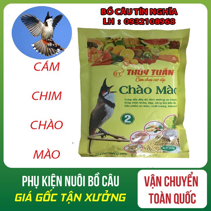 [Mã PET50K giảm Giảm 10% - Tối đa 50K đơn từ 250K] Cám chào mào Thúy Tuấn số 2