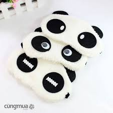 Tấm Bịt Mắt Ngủ Hình Gấu Panda [ Mẫu giao ngẫu nhiên Rất nhiều mẫu ] P010