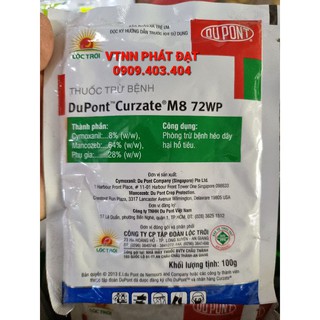 Thuốc Trừ Bệnh Cây Cao Cấp CUZATE M8 72WP