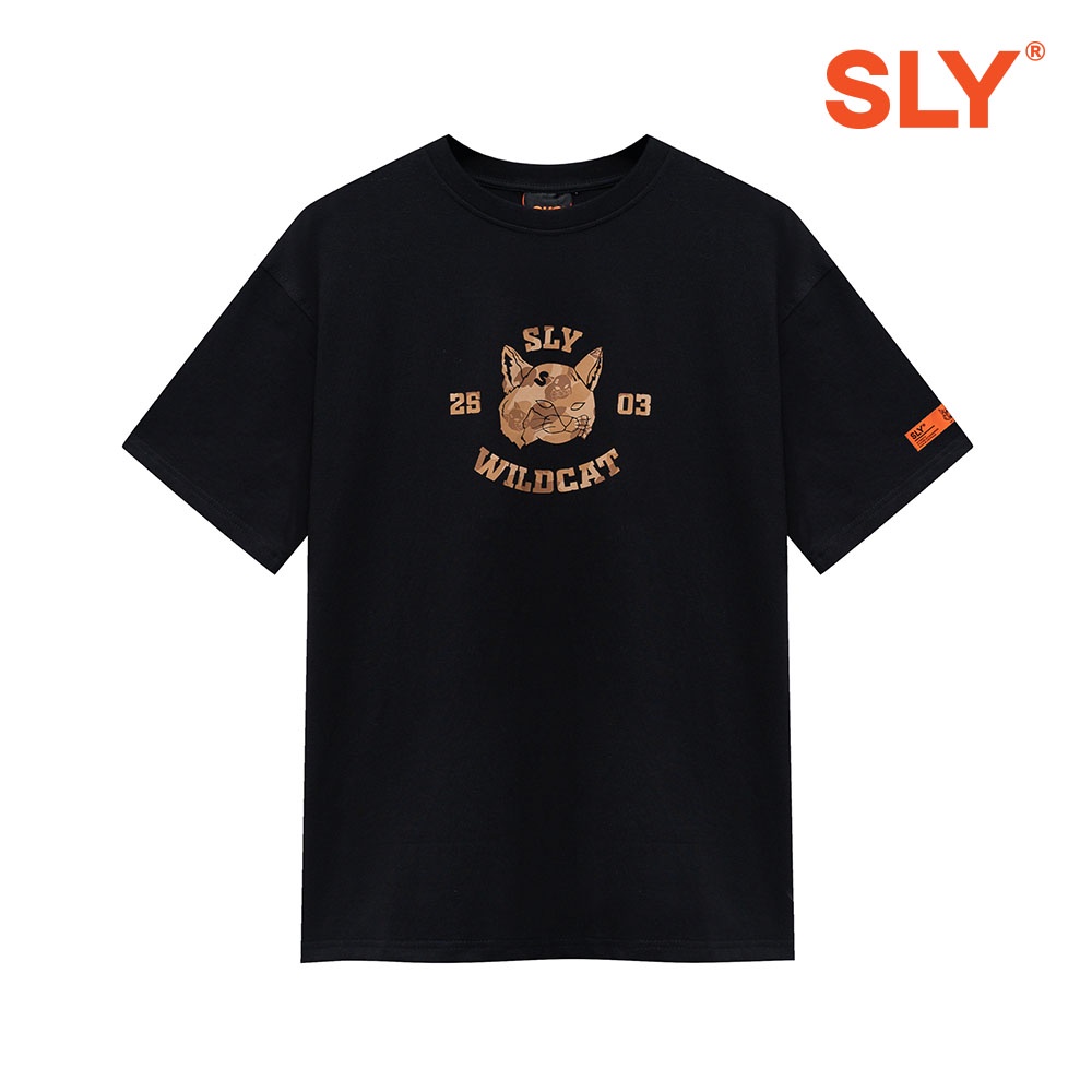 Áo thun SLY Wildcat màu đen