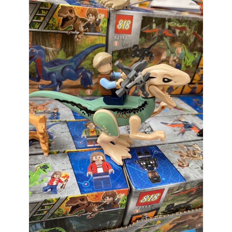 Sét 8 lego chiến hạng khủng long 82133