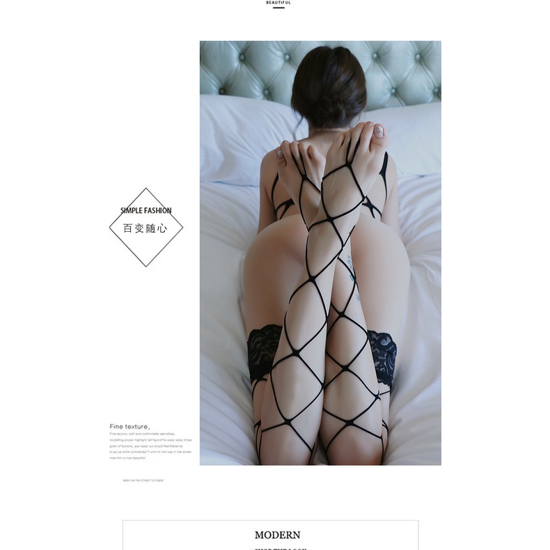 Set đồ ngủ lưới Show V1 có vớ siêu gợi cảm Nhà Kho TuTu L452 | BigBuy360 - bigbuy360.vn