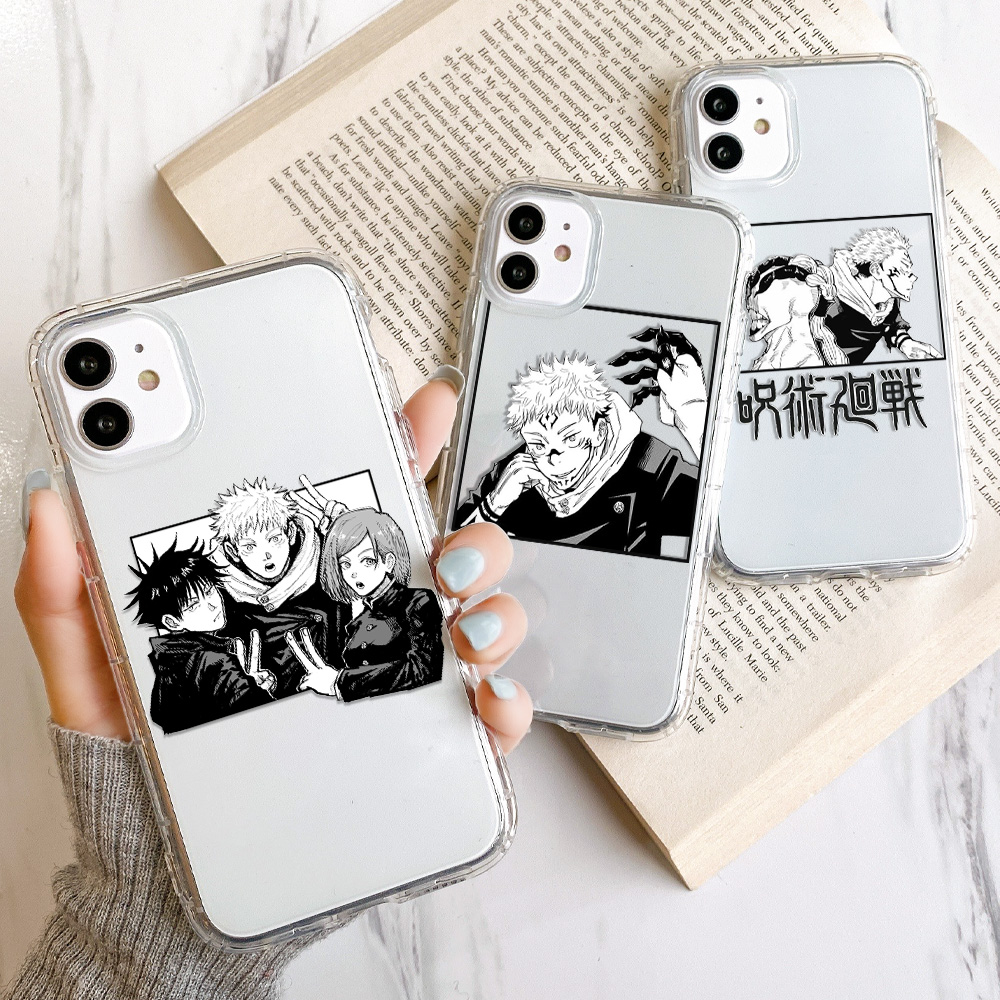 Ốp Điện Thoại Mềm Trong Suốt Hình Hoạt Hình Cho Iphone 12 Pro 11 13 pro Max 12 13Mini X Xr Xs Xs Max / 6 7 8 Plus