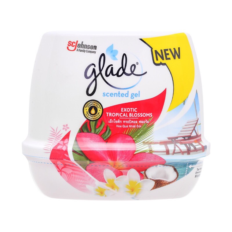 Sáp Thơm Glade 180G nhập khẩu Thái Lan Chính hãng DKSH - Sáp thơm phòng khử mùi, hương thơm dịu nhẹ