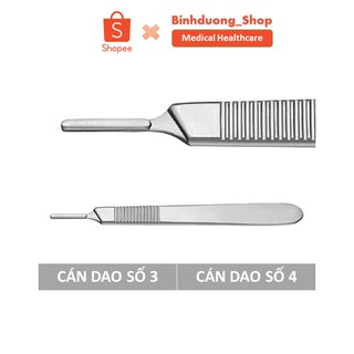 Cán dao mổ inox số 3, số 4 dùng trong y tế