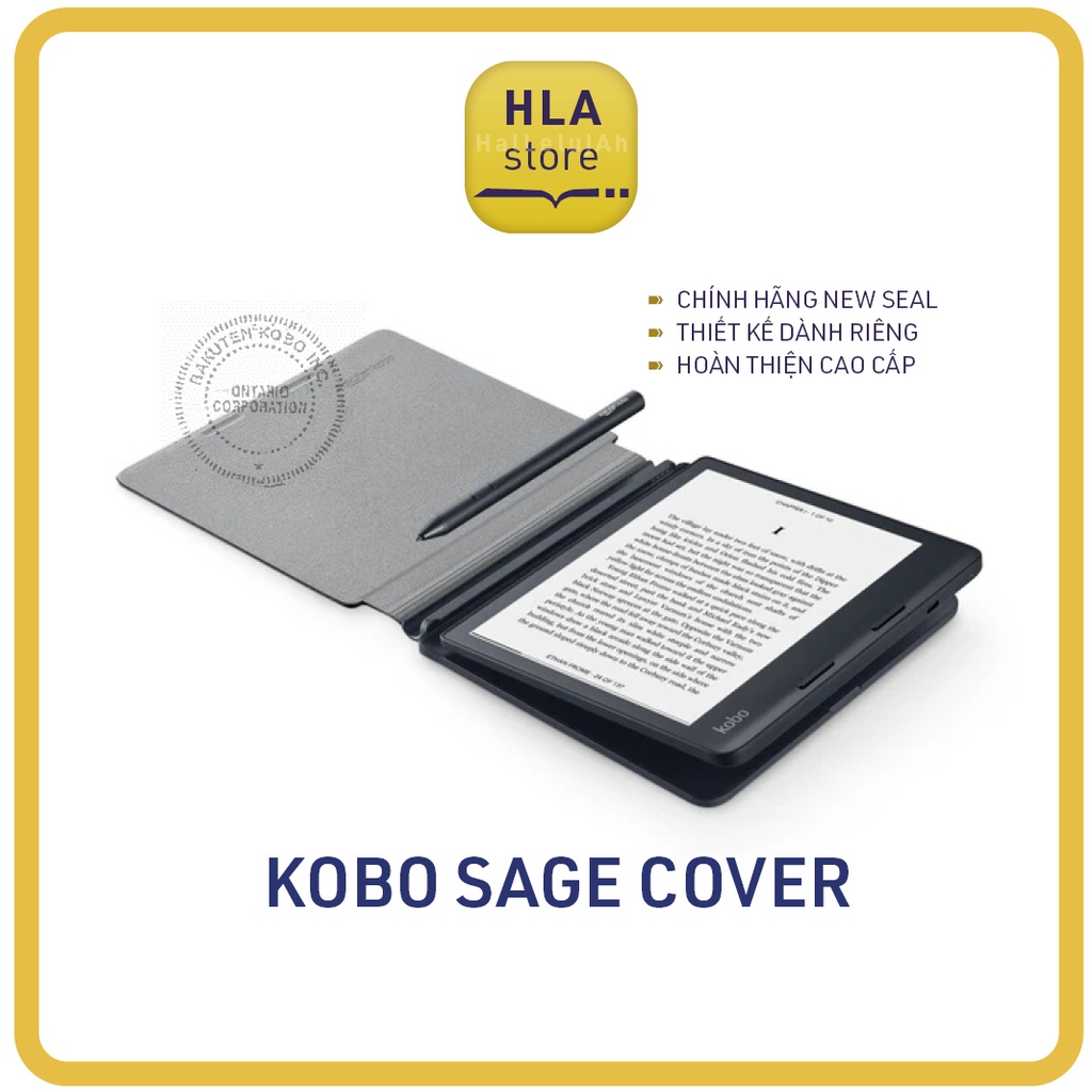Bao da chính hãng Kobo cho máy đọc sách - Kobo Sage Cover, Kobo Elipsa 2e Cover