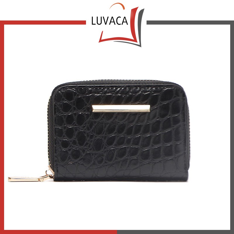 Ví Nữ Mini Cầm Tay Chính Hãng MICOCAH Phối Vân Da Rắn Nhỏ Gọn Nhiều Ngăn Tiện Dụng MC13 - LUVACA