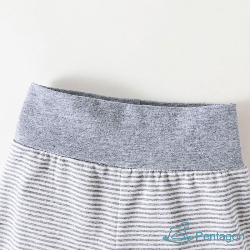 Bộ 3 Món Áo Liền Quần Tay Ngắn + Quần Short + Nón In Hình Voi Dễ Thương Cho Bé Sơ Sinh