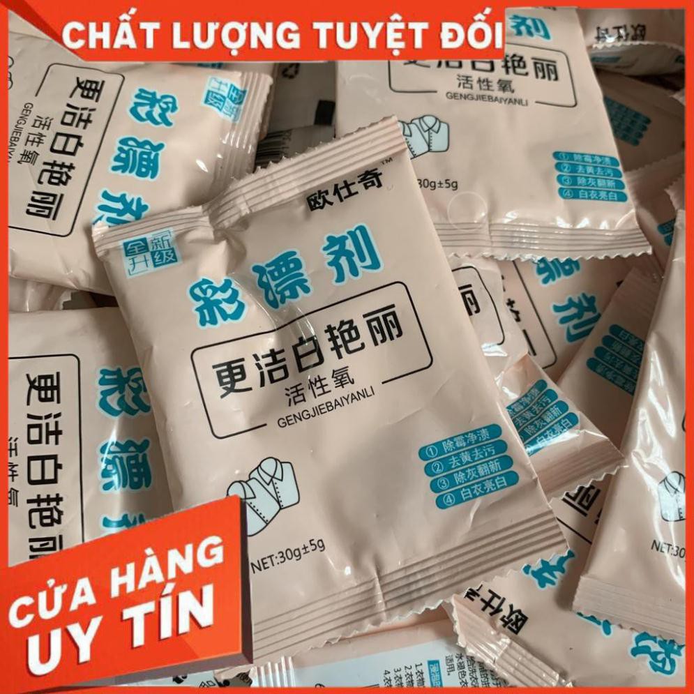 Bột Tẩy Trắng , vết ố ,mốc, chống bay màu, diệt khuẩn quần áo đa năng không độc hại