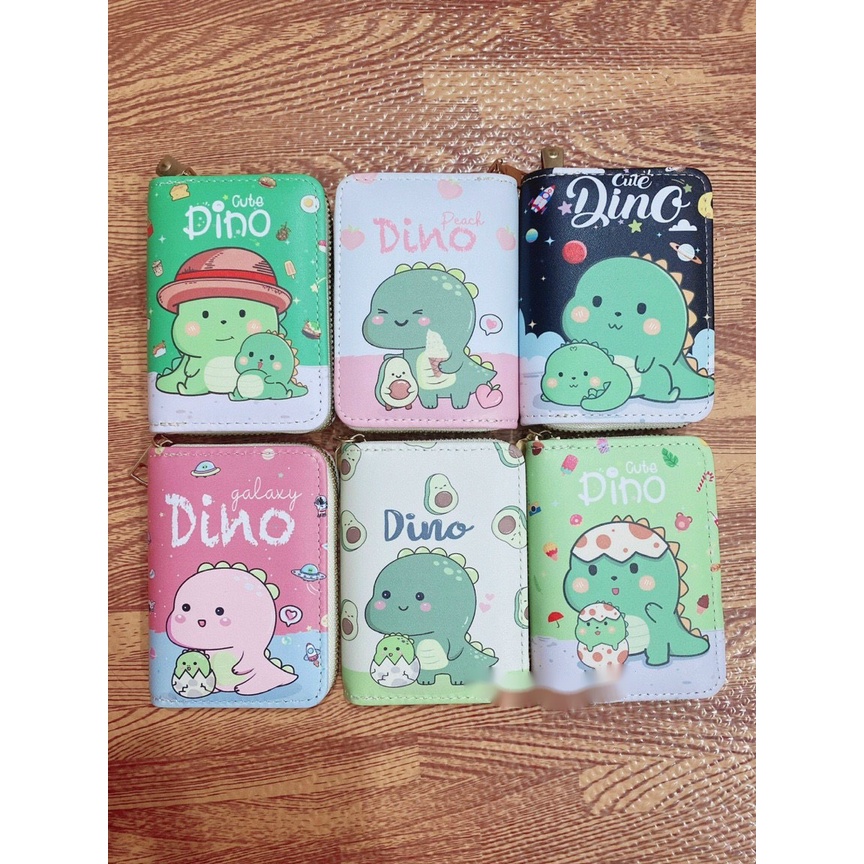 Ví Mini Cute DINO Hot Trend Nhỏ Gọn Bỏ Túi