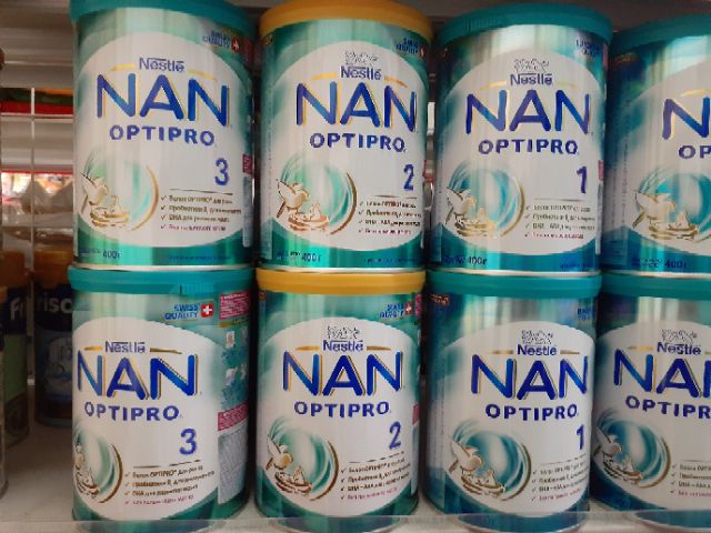 (LẺ SIÊU RẺ)Sữa Nan Nga optipro 1, 2, 3 400g date 2021