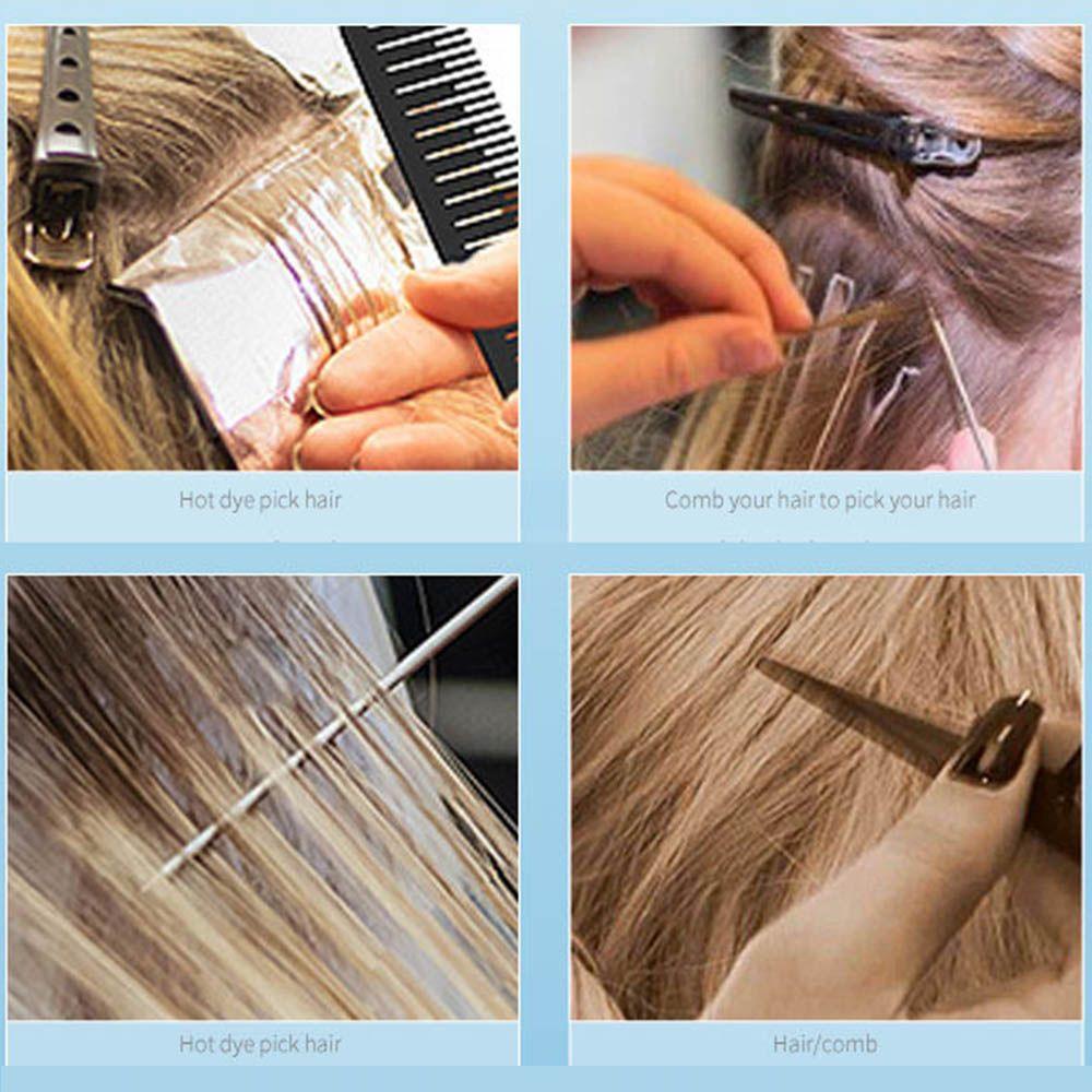 Kẹp Tóc Kiểu Đuôi Ngựa Chấm Bi Độc Đáo Tiện Dụng Cho Salon Làm Tóc