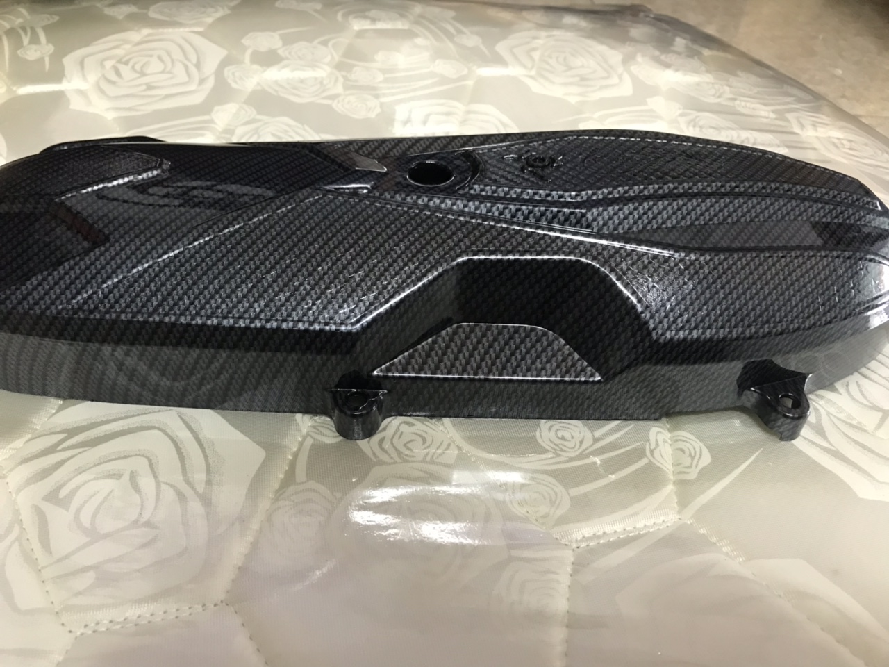 Ốp Lốc máy Carbon gắn Xe AirBlade, Vario,,PCX ,Vision