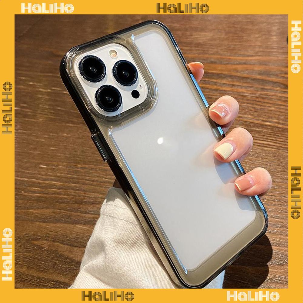 Ốp điện thoại acrylic cứng trong suốt chống sốc thích hợp cho iPhone 14 Pro Max 13 Pro Max 12 Pro Max 11 Pro Max Xr