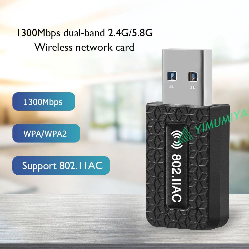 Usb 3.0 Wifi Dongle 1300mbps Yi 2.4 + 5ghz | BigBuy360 - bigbuy360.vn