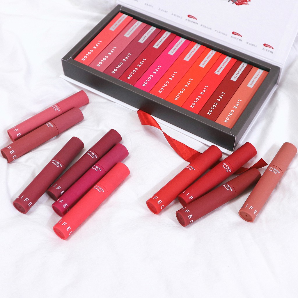 Son kem lì The skin face lip cutie matte