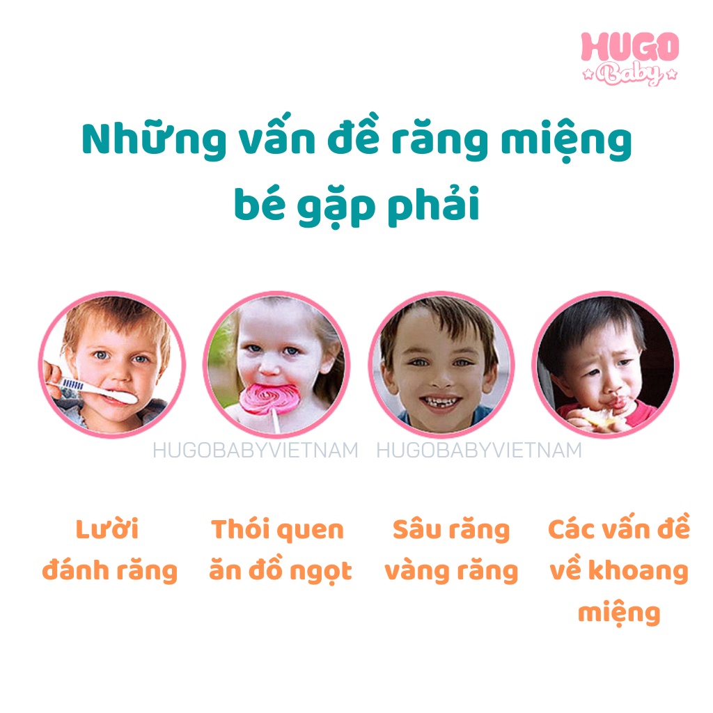 Kem đánh răng cho bé KODOMO Thái Lan nuốt được.