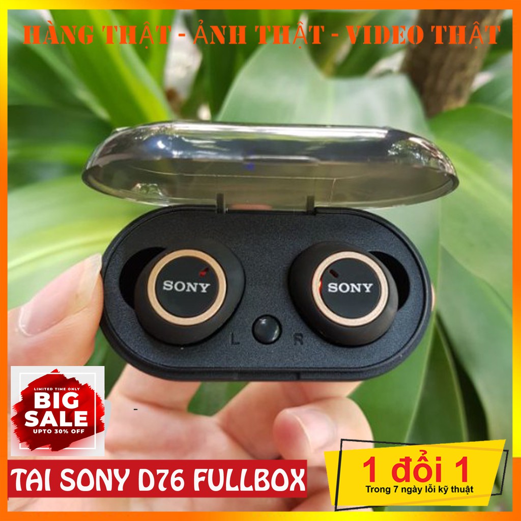 Tai Nghe bluetooth Sport TWS-D76  Bluetooth 5.0 Thế Hệ Mới Âm thanh Cực Hay 💥SIÊU HOT  💥