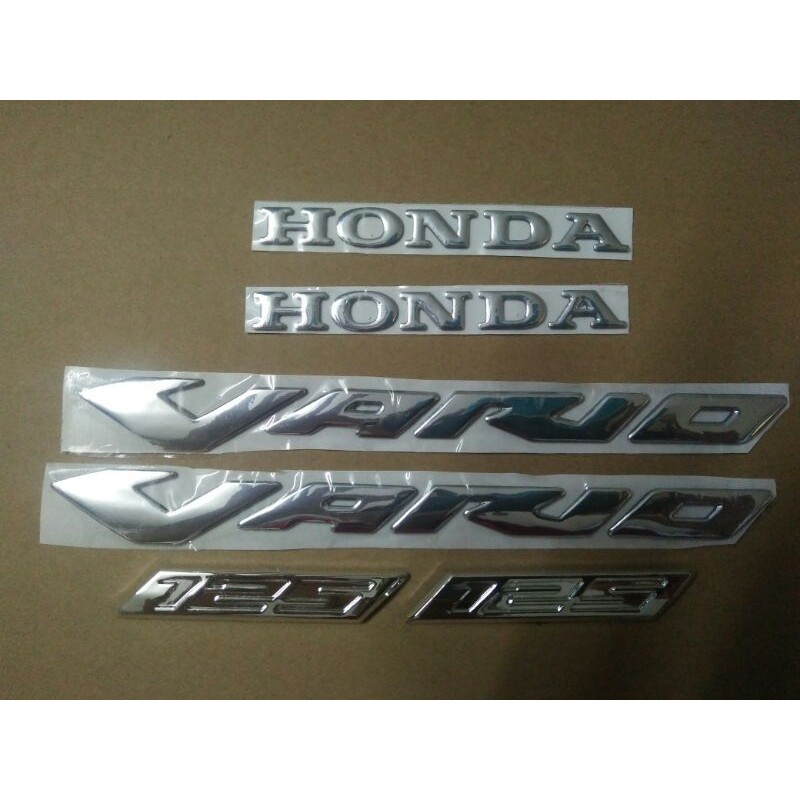 Bộ tem nổi Vario 2019 chữ honda
