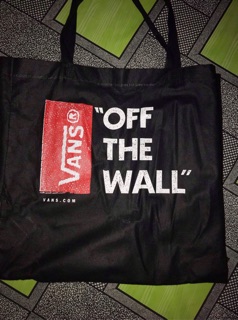 Balô 5tw trắng đen + tote vans
