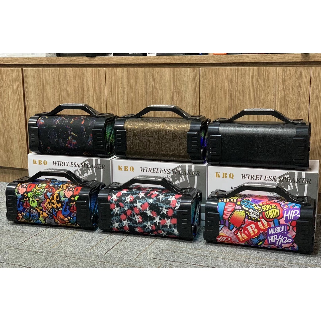 LOA BLUETOOTH CỰC ĐẠI KBQ-205 , CỰC NGẦU , KÈM MIC DÂY