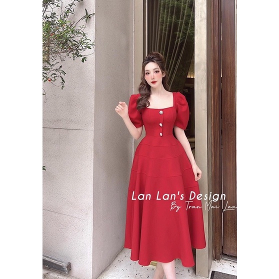 375k đầm phối nút ngực