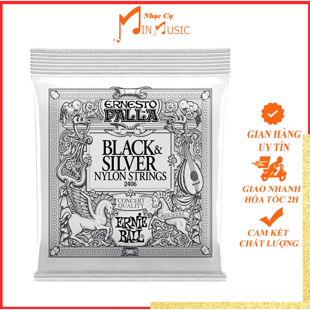 [Mã LIFE20KALL giảm 10% đơn 50K] Dây Đàn Guitar Classic /Dây Nylon Ernie Ball Classic