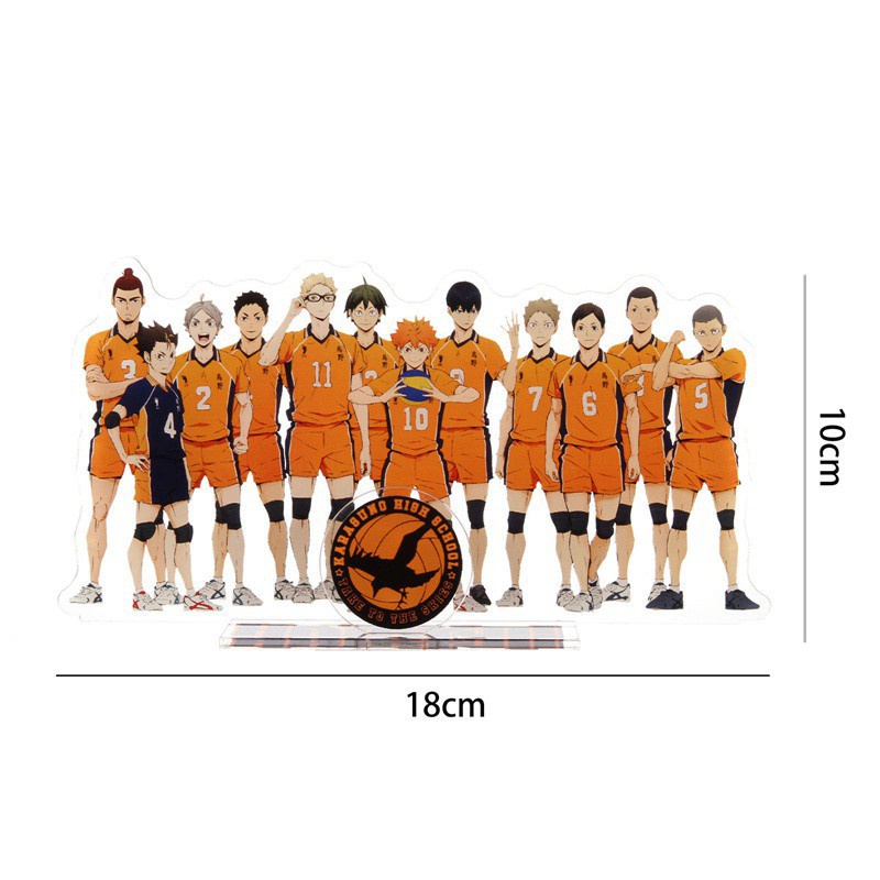Tmdbyx Mô Hình Nhân Vật Anime Haikyuu Bằng Nhựa Acrylic