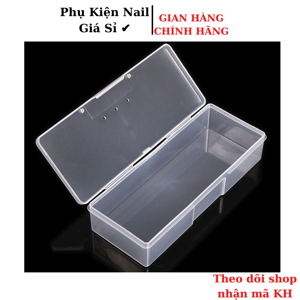 Hộp đựng cọ , dũa làm móng, dụng cụ nail